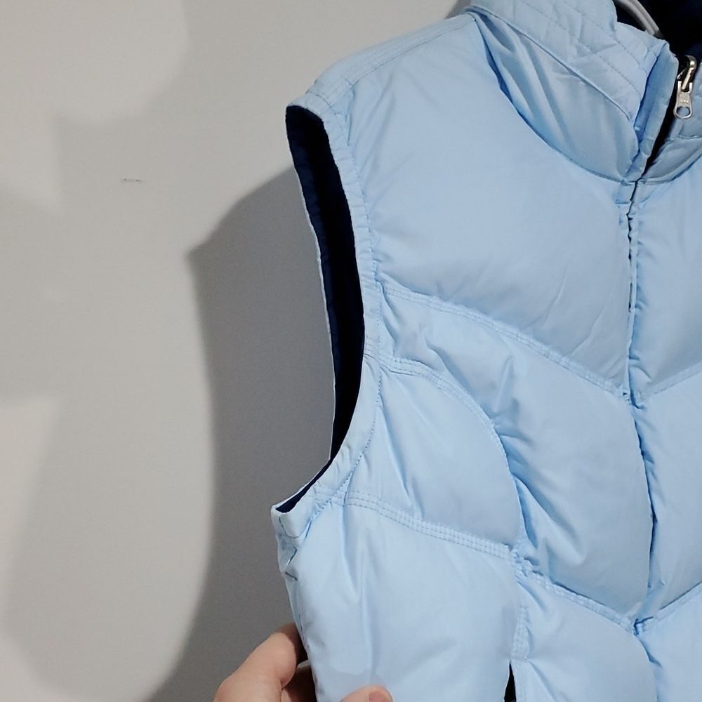 Nike light blue XL down filled puffer vest - Picture 4 of 7